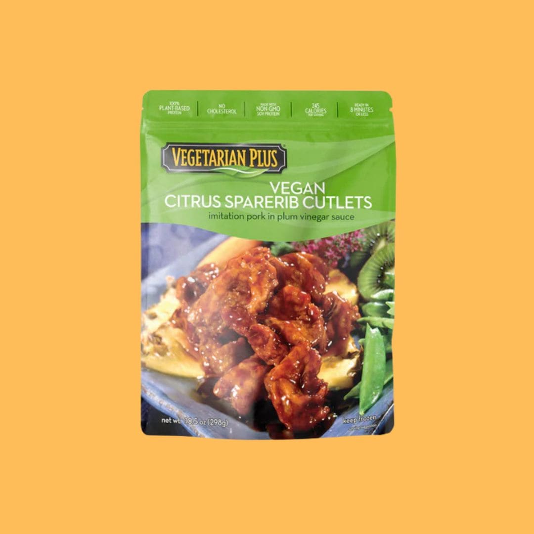 Vegetarian Plus vegan ribs